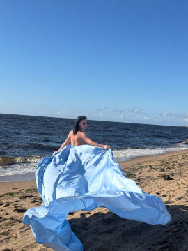 Платье для Фотосессий - Летящее Платье Для Красивых Фото, Размер Универсальный