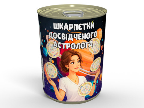 Консервовані Шкарпетки Досвідченого Астролога - Незвичайний Подарунок Для Подруги