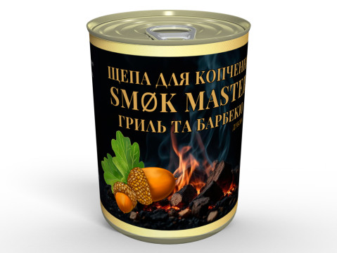 Дубовая Щепа SMØK Master Для Гриля и Барбекю - Готовый Формат Для Копчения