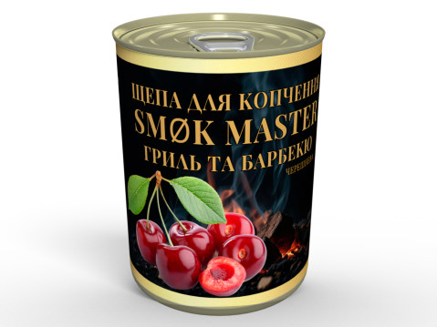Натуральная черешневая щепа для копчения SMØK Master, 330 мл