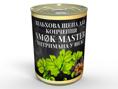 Ольховая щепа для копчения SMØK MASTER, выдержанная в виски