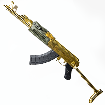 Карабин Золотой АК-47 АКС 7,62 мм