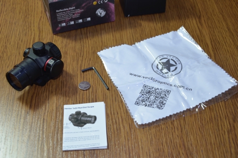 Прицел коллиматорный Vector Optics Harrier 1x22 Dot