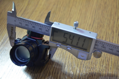 Прицел коллиматорный Vector Optics Harrier 1x22 Dot