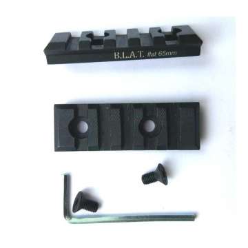Планка Weaver 65mm стальная закругленная