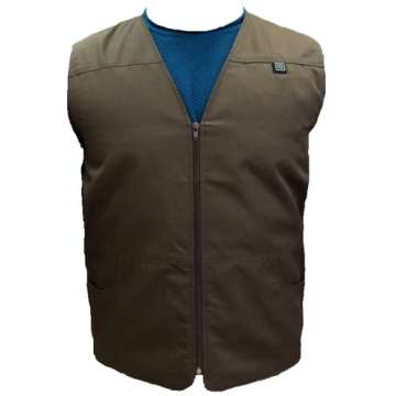 Жилет з електропідігрівом Cова коричневий