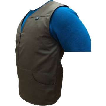 Жилет з електропідігрівом Cова коричневий