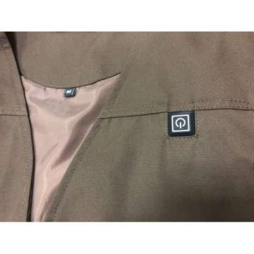 Жилет з електропідігрівом Cова коричневий