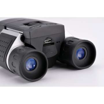 Бинокль Wellwin 10x25 (с функцией видеозаписи и экраном)