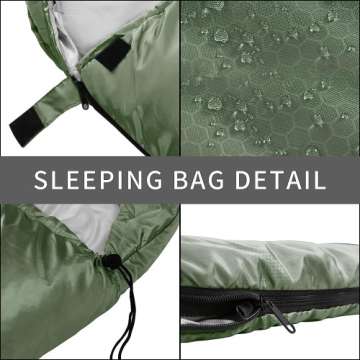 Спальний мішок WQ-SB04 Помаранчевий