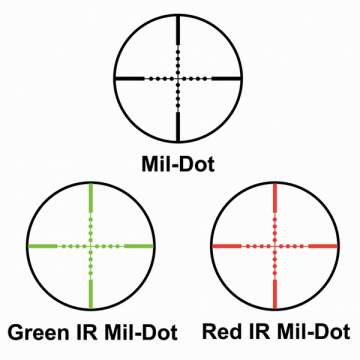 Прицел оптический Barska Blackhawk 3-9x32 (IR Mil-Dot R/G)