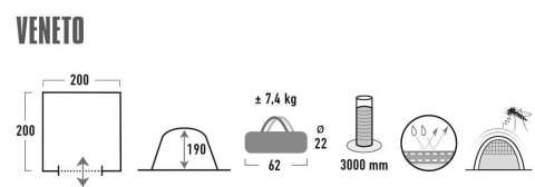 Палатка High Peak Veneto