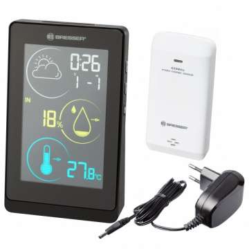 Метеостанция Bresser Colour Temeo Life H Black