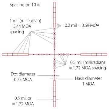 Прицел оптический Hawke Vantage IR 4-16x50 SF (10x 1/2 Mil Dot IR)