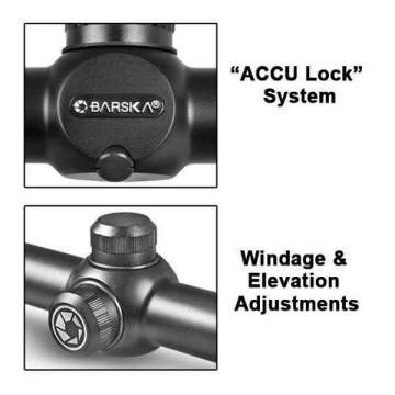 Прицел оптический Barska Tactical 1.5-4.5x20 FFP (Mil-Dot) + Rings