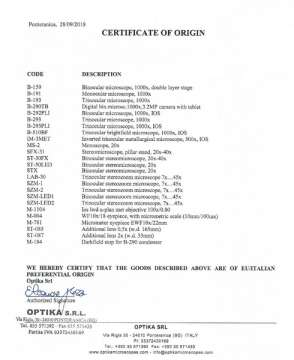 Микроскоп Optika B-510BF 40x-1000x Trino Infinity