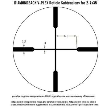 Прицел оптический Vortex Diamondback 3-9x40 (V-Plex)