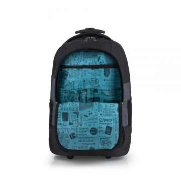 Сумка-рюкзак на колесах Gabol Saga 31L Black