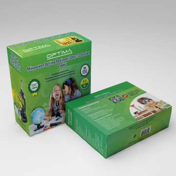 Микроскоп Optima Beginner 300x-1200x подарочный набор (MB-Beg 01-101S)