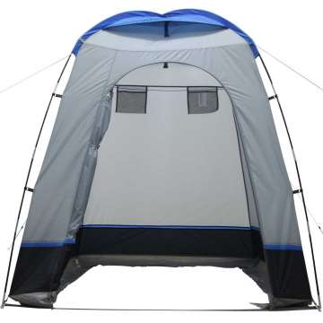 Палатка High Peak Lido Light Grey/Dark Grey/Blue (14012)