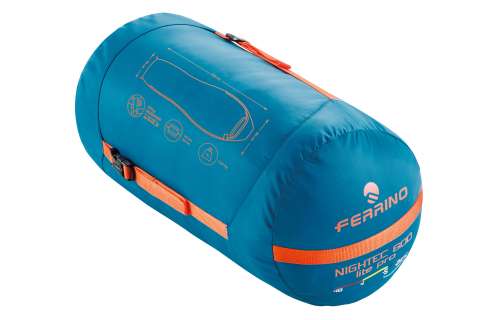 Спальный мешок Ferrino Nightec Lite Pro 600 L/-5°C Blue/Grey Left (86309HBG)
