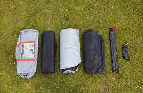 Палатка Dutch Mountains Wolfsberg 3 Grey