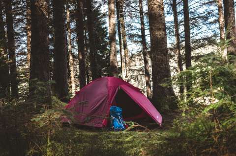 Палатка Highlander Birch 2 Rumba Red/Tango Red