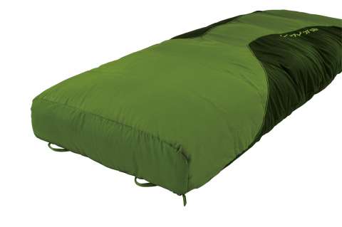 Спальный мешок Ferrino Levity 01 SQ/+9°C Green Left (86602HVVS)