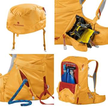Рюкзак туристический Ferrino Rutor 30 Yellow (75588LGG)
