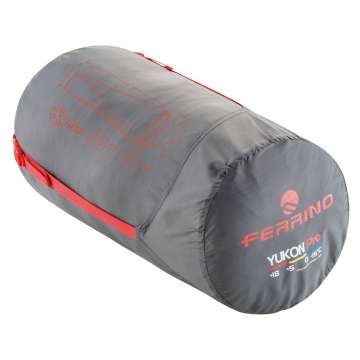 Спальный мешок Ferrino Yukon Pro SQ/+3°C Scarlet Red/Grey (Left)