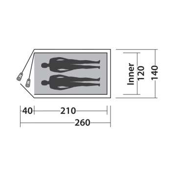 Палатка Easy Camp Meteor 200 Teal Green (120357)