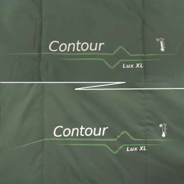 Спальный мешок Outwell Contour Lux XL Reversible/-1°C Green Left (230299)