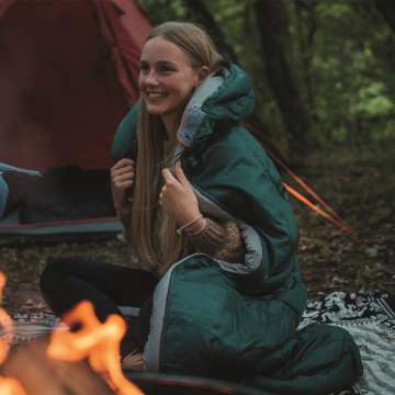 Спальный мешок Easy Camp Cosmos/+8°C Green Right (240150)