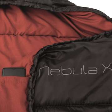 Спальный мешок Easy Camp Nebula XL/0°C Black Left (240158)