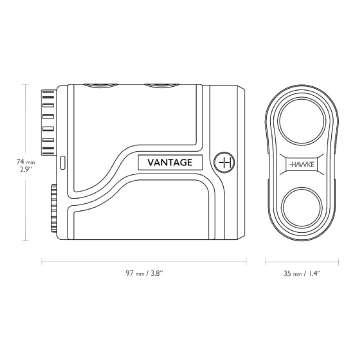 Лазерный дальномер Hawke LRF Vantage 900 LCD (41202)