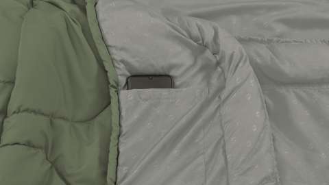 Спальный мешок Outwell Pine/+2°C Olive Green Left (230344)