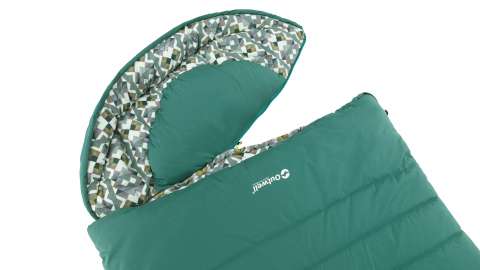 Спальный мешок Outwell Camper Supreme/-9°C Petrol Blue Left (230352)