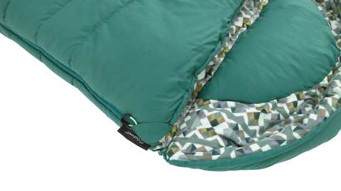 Спальный мешок Outwell Camper Supreme/-9°C Petrol Blue Left (230352)