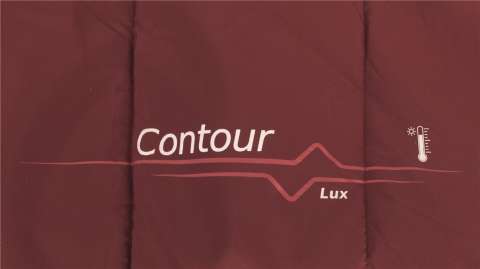 Спальный мешок Outwell Contour Lux Reversible/-3°C Red Left (230367)
