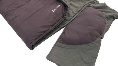Спальный мешок Outwell Contour Reversible/+2°C Dark Purple Right (230372)