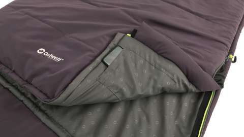Спальный мешок Outwell Contour Reversible/+2°C Dark Purple Right (230372)