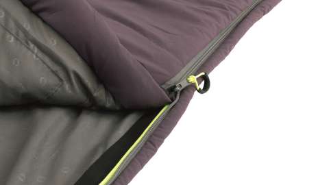Спальный мешок Outwell Contour Reversible/+2°C Dark Purple Right (230372)