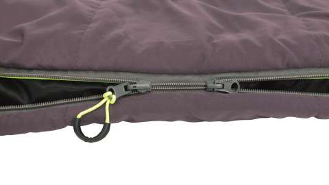 Спальный мешок Outwell Contour Reversible/+2°C Dark Purple Right (230372)