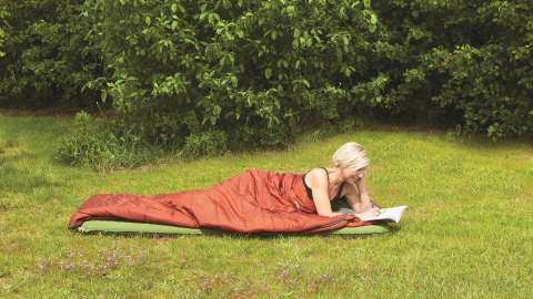 Спальный мешок Outwell Canella Lux/+4°C Warm Red Left (230358)