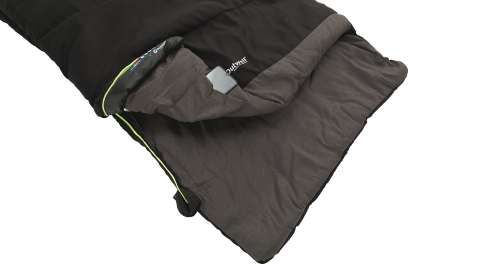 Спальный мешок Outwell Celebration Lux/+4°C Black Left (230360)