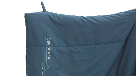 Спальный мешок Outwell Celebration Lux Double/+2°C Blue Left (230371)