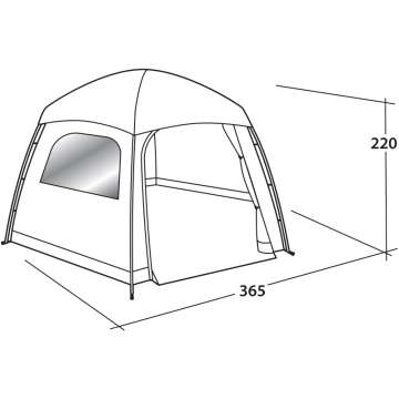 Палатка Easy Camp Moonlight Yurt Grey (120382)