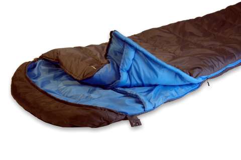 Спальный мешок High Peak TR 300/0°C Anthra/Blue Right (23063)