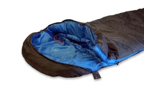 Спальный мешок High Peak TR 300/0°C Anthra/Blue Right (23063)