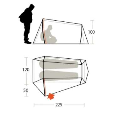 Палатка Ferrino Lightent 2 Pro Olive Green (92171LOOFR)